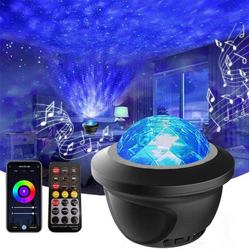 360 GALAXY LIGHT PROJECTOR,STARRY NIGHT & BLUETOOTH SPEAKER